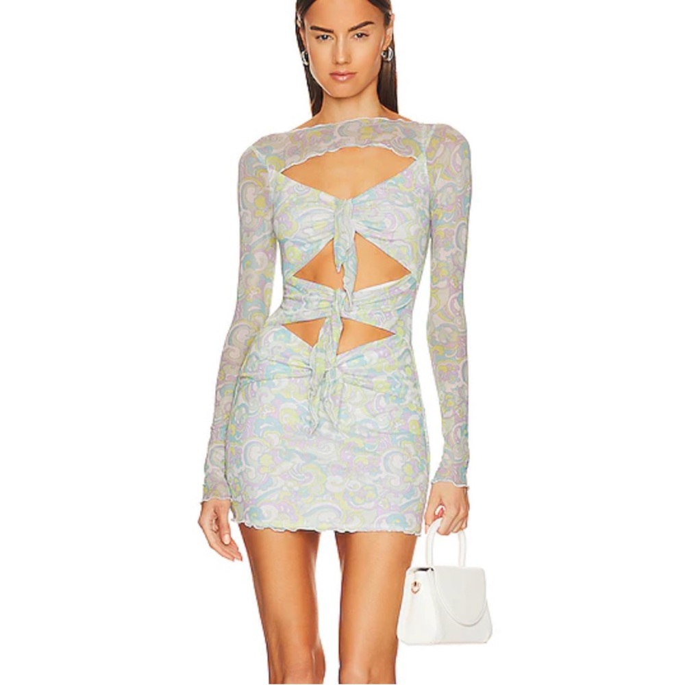 LOVERS AND FRIENDS - Dixie Mini Dress in ‘Fetch Floral’